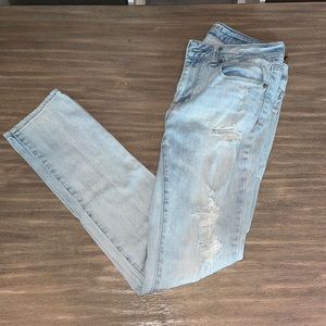 American Eagle Skinny Stretch Distressed Jeans
